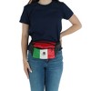 CTM Leather Fanny Waist Pack with Mexican Flag - image 4 of 4