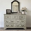 KTMBDW Farmhouse 7 Drawers Dresser for Bedroom, 47" Wide Wood Rustic Chest of Drawers, Wood Storage Dressers Organizer for Bedroom, Living Room - 2 of 4