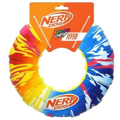 NERF TPR Color Blast Flyer Dog Toys