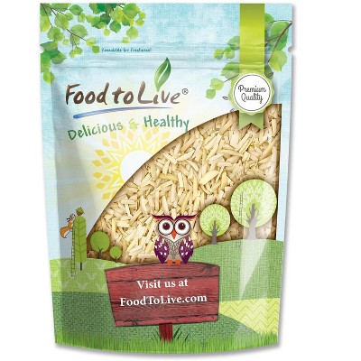 Blanched, Slivered Almonds - by Food To Live