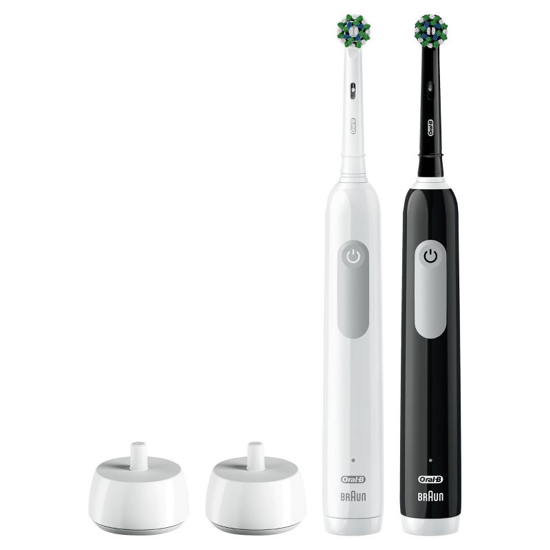 Oral-B Pro 1000 Electric Toothbrush - Black/White - 2pk, 3 of 9