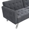 Kumasinova 74.8 Inch Sofa Bed,Convertible Folding Sofa Bed with Armrest,Loveseat Sleeper Couch for Living Room,Office,Apartment,Reading Room - 4 of 4