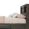 Acme Furniture King Ireland Bed Gray Oak - 4 of 4
