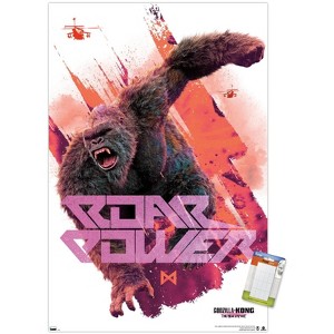 Trends International Godzilla x Kong: The New Empire - Roar Power Unframed Wall Poster Prints - 1 of 4