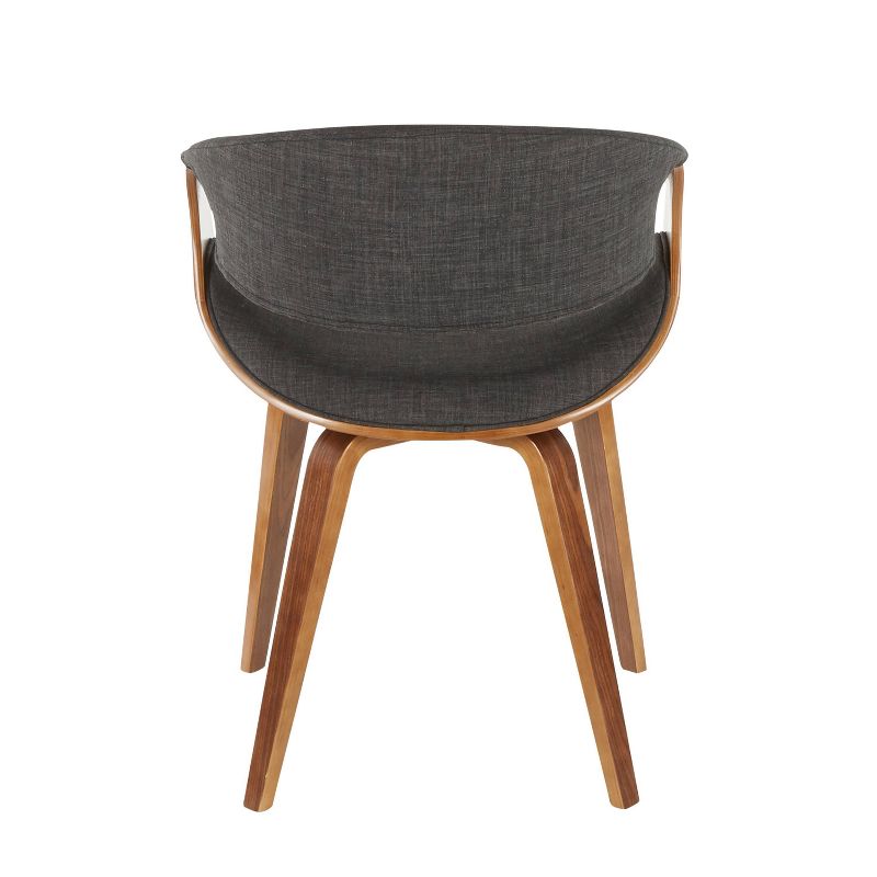 Curvo Mid-Century Modern Dining Accent Chair - LumiSource, 5 of 14