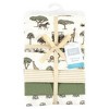 Hudson Baby Cotton Flannel Receiving Blankets, Going On Safari, One Size - 2 of 4