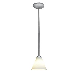 Access Lighting Martini 1 - Light Pendant in  Brushed Steel - 1 of 1