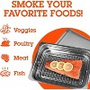 Cameron's Large Stovetop Smoker w Wood Chips and Recipes 11" x 15" x 3.5" - Stainless Steel Smoker - Great For Dinner, Feasts, Parties & More - 4 of 4