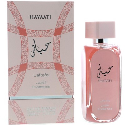 Lattafa Hayaati Florence Eau de Parfum, 3.4 oz