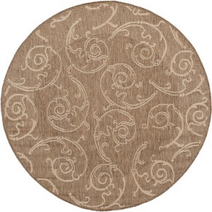 Courtyard CY2665 UV & Stain Resistant Non-Shedding Power Loomed Indoor/Outdoor Rugs - Safavieh - 1 of 4