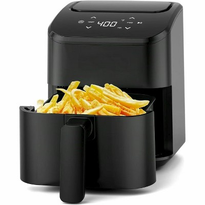 MaseiKar Air Fryer 3 Qt, Small Airfryer Digital , Bake, Reheat, Roasts for Quick Easy Meals, Mini Compact & Quiet, Nonstick & Dishwasher Safe Basket