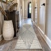 World Rug Gallery Contemporary Bohemian Stripe Indoor Area Rug - 2 of 4
