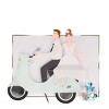 Meri Meri Scooter Couple Stand-Up Wedding Card (Pack of 1) - 2 of 2