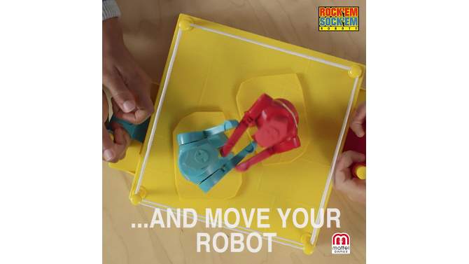 Rock 'Em Sock 'Em Robots Board Game, 2 of 9, play video