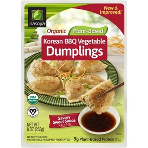 Nasoya Organic Vegan Korean BBQ Vegetable Dumplings - 9oz - 1 of 4