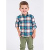 RuggedButts Baby Boys Long Sleeve Button Down Shirt - 4 of 4