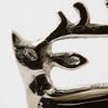 Design Imports Silver Stag Napkin Ring Set/6 - 4 of 4