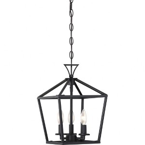 Savoy House Townsend 3 - Light Chandelier in  Matte Black - 1 of 4