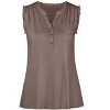 Women's Ruffle Detail Tank Top - LASCANA - 4 of 4