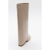 Maybe Beige Chunky Heel Boot (Women) | Prologue Shoes - 4 of 4