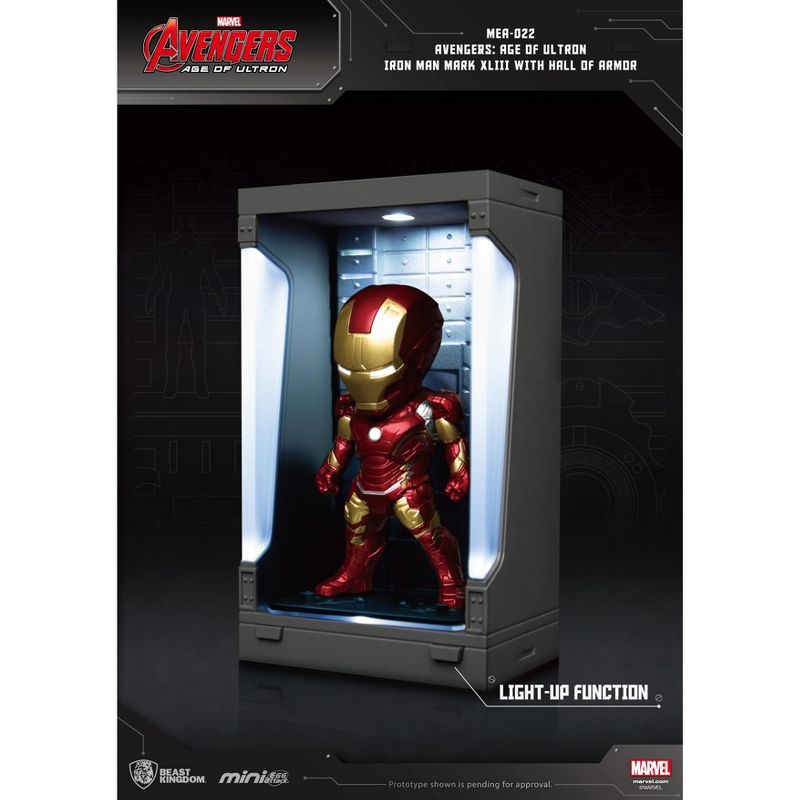Marvel Avengers: Age of Ultron Iron Man Mark XLIII with Hall of Armor (Mini Egg Attack), 3 of 5