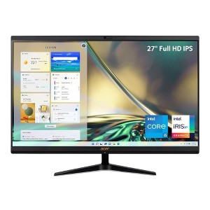 Aspire All-in-One Computer -  Intel Core i5-1235U - 6GB RAM - 512GB SSD - C27-1700 - Manufacturer Refurbished - 1 of 4