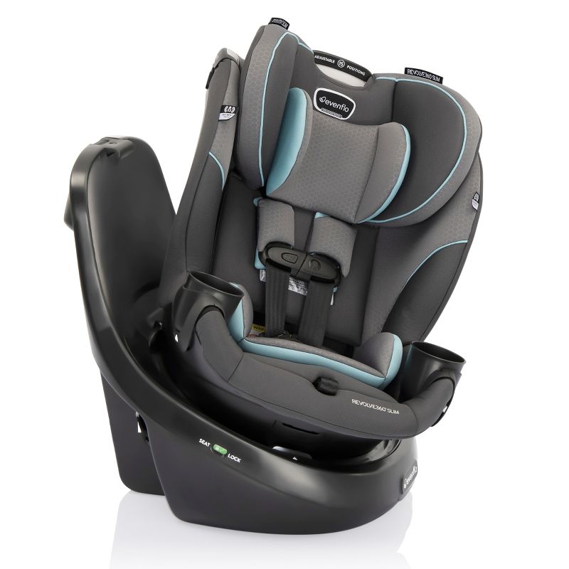 Evenflo Revolve 360 Slim 2-in-1 Rotational Convertible Car Seat, 6 of 32