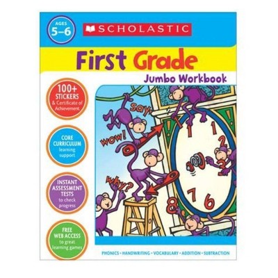 Scholastic Jumbo Workbook, Grade 1 (Paperback)