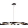 Minka Lavery Minka-Lavery Vortic Flow 30" Wide 8-Light Bronze and Gold Pendant - 4 of 4