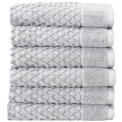 Oatmeal Great Bay Home Cotton Popcorn Textured Quick-Dry Towel Set