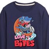 Boys' - Hot Wheels - Shark Love Bites Long Sleeve Graphic T-Shirt - 2 of 4
