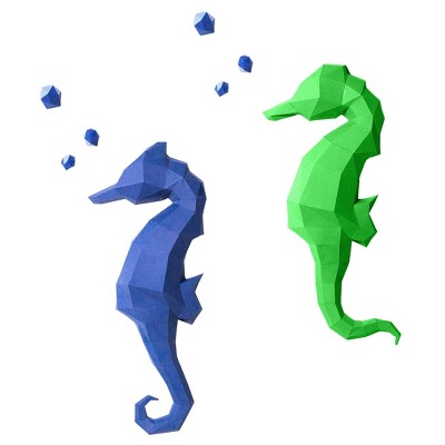 Seahorses Wall Art - PaperCraft World