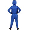 HalloweenCostumes.com Blue Ninja Master Toddler Costume for Boys and Girls, Shadow Warrior Outfit with Dragon Embalm for Halloween - 2 of 4