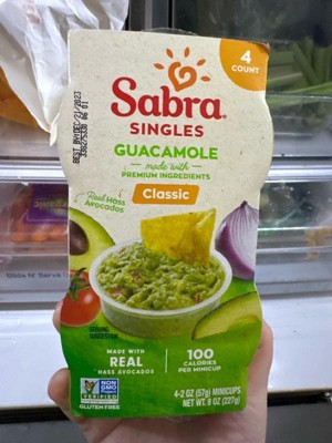 Sabra Classic Guacamole Singles - 8oz/4ct : Target