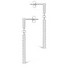 SHINE by Sterling Forever Kiki CZ Drop Stud Earrings - 4 of 4