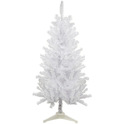 Northlight 4' Medium White Canadian Pine Artificial Christmas Tree - Unlit