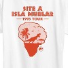 Women's - Jurassic Park - Isla Nublar 1993 Tour Short Sleeve Graphic T-Shirt - 2 of 4