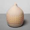 300ml Cutout Ceramic Color Changing Oil Diffuser White - Opalhouse™ - image 4 of 4