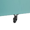 Space-saving under-desk file cart¡ªsturdy 5-wheel base, cold-rolled steel drawers for letter/legal files, ideal for compact workspaces. - 3 of 4