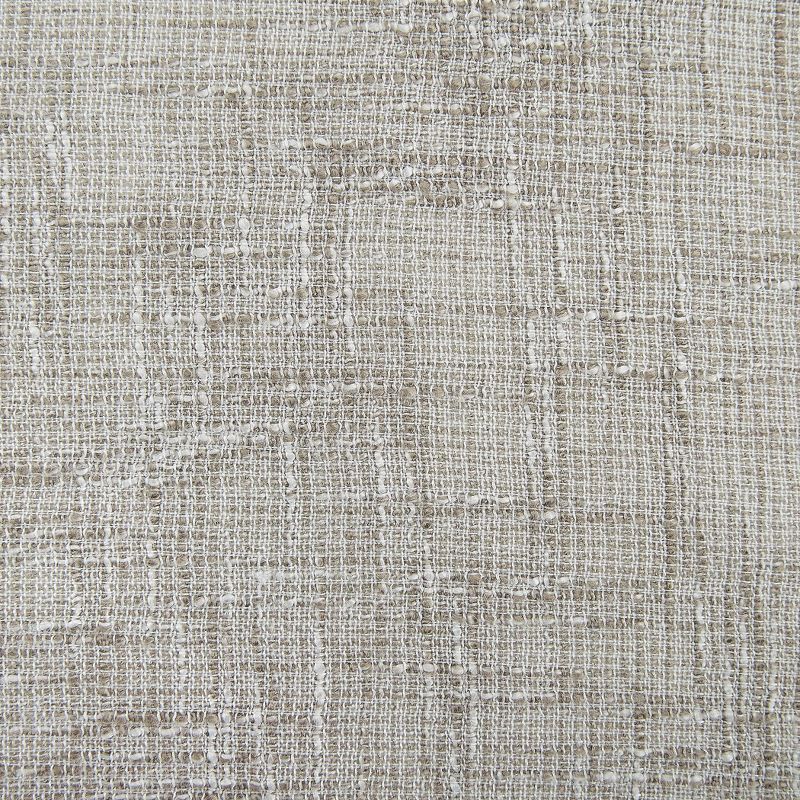 Wallis Crosshatch Slub Textured Linen Blend Sheer Rod Pocket Curtain Panel - Scott Living, 4 of 7