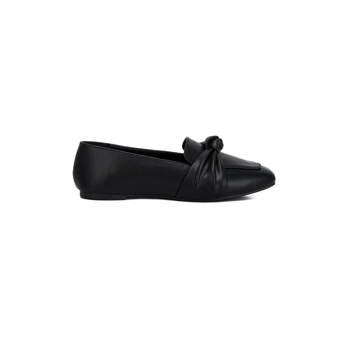 Женские туфли London Rag Womens Denali Recycled Faux Leather Flat Loafers 7 — фото 2