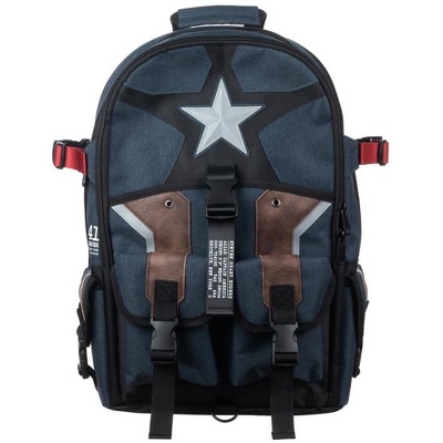 Captain America Comic Book Superhero Utility Backpack