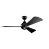 Kichler Lighting Sola 1 - Light Ceiling Fan in  Black - 2 of 4