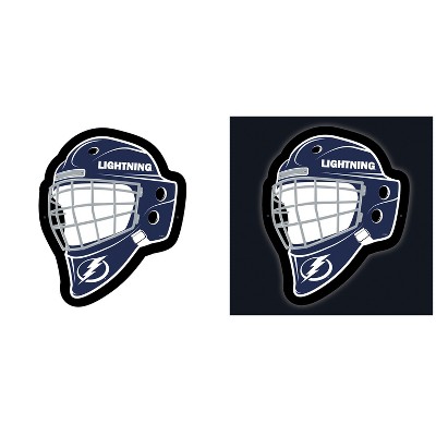 Evergreen Ultra-Thin Edgelight LED Wall Decor, Helmet, Tampa Bay Lightning- 15.6 x 19 Inches Made In USA