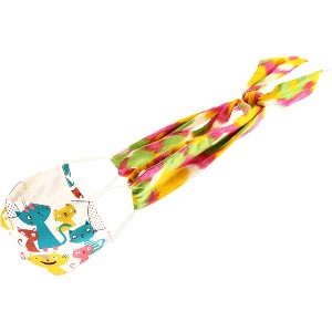 Pavilion Gift Company - Sweet Tart - Mask Ties Set of 2 - 48" x 2.5" - Sweaters and Shawls - 1 of 4
