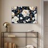 Art Remedy Navy Elegance Floral Elegant realistic Floral Wall Art Framed - 2 of 4