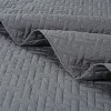 Legacy Decor 3 PCS Pinsonic Reversible All Season Bedspread Quilt Coverlet Oversized - 4 of 4