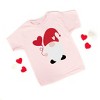 The Juniper Shop Balloon Heart Gnome Youth Short Sleeve Tee - XL - Pink - 2 of 2