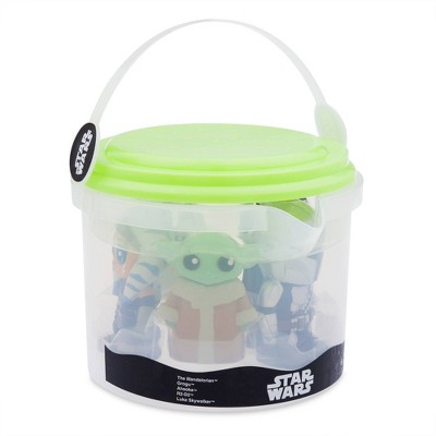Disney Star Wars Bath Bucket Mini Figure Set