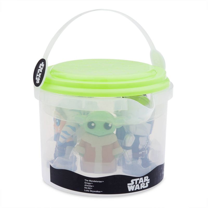 Disney Star Wars Bath Bucket Mini Figure Set, 4 of 5